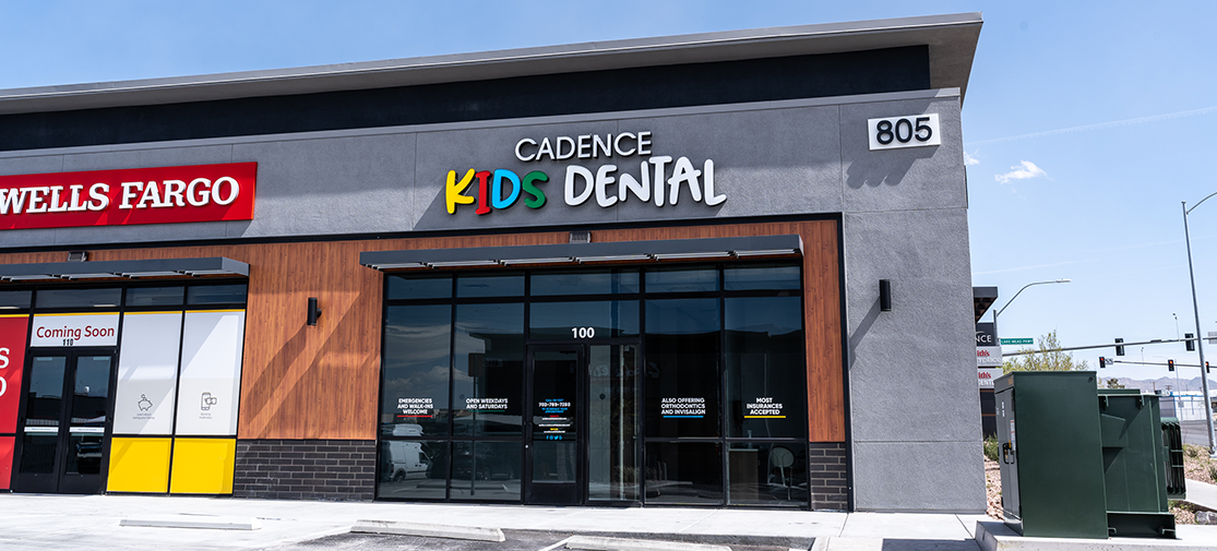Cadence Kids Dental Office exterior building in Henderson NV