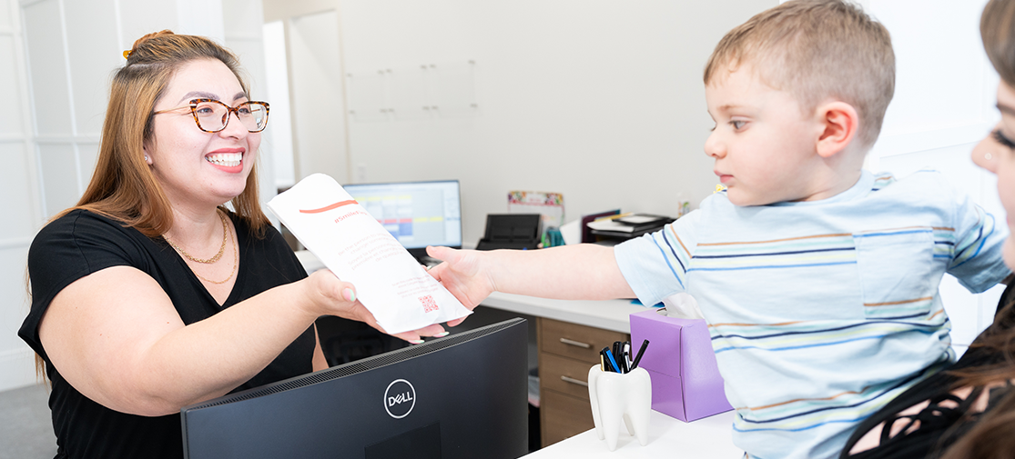 Cadence Kids dental checkout